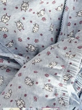 ISO! Light Blue Floral Sheep Print Cotton pajama Set 3Xcharter club WILL PAY$100